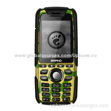 Military phone with2.0", 64MB+64MB, 0.3MP, big battery, waterproof